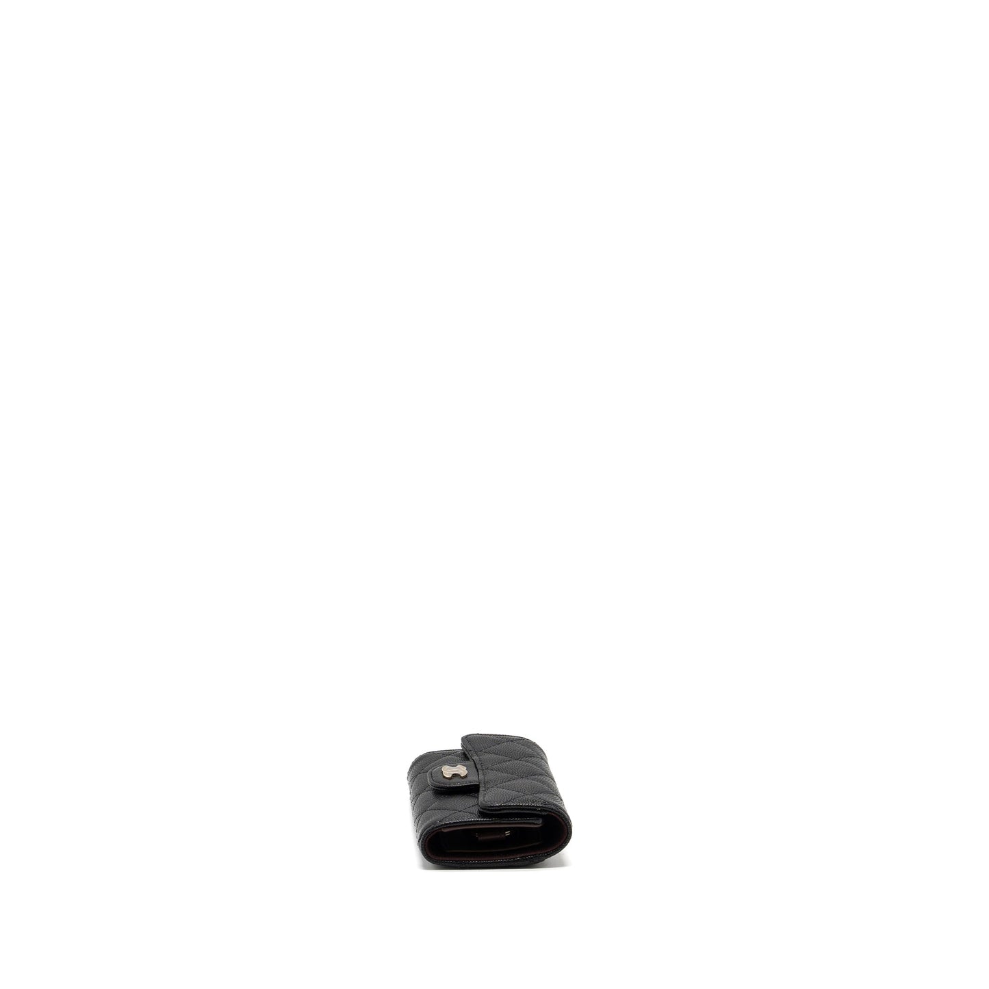 Chanel Classic Flap Key Holder Caviar Black L