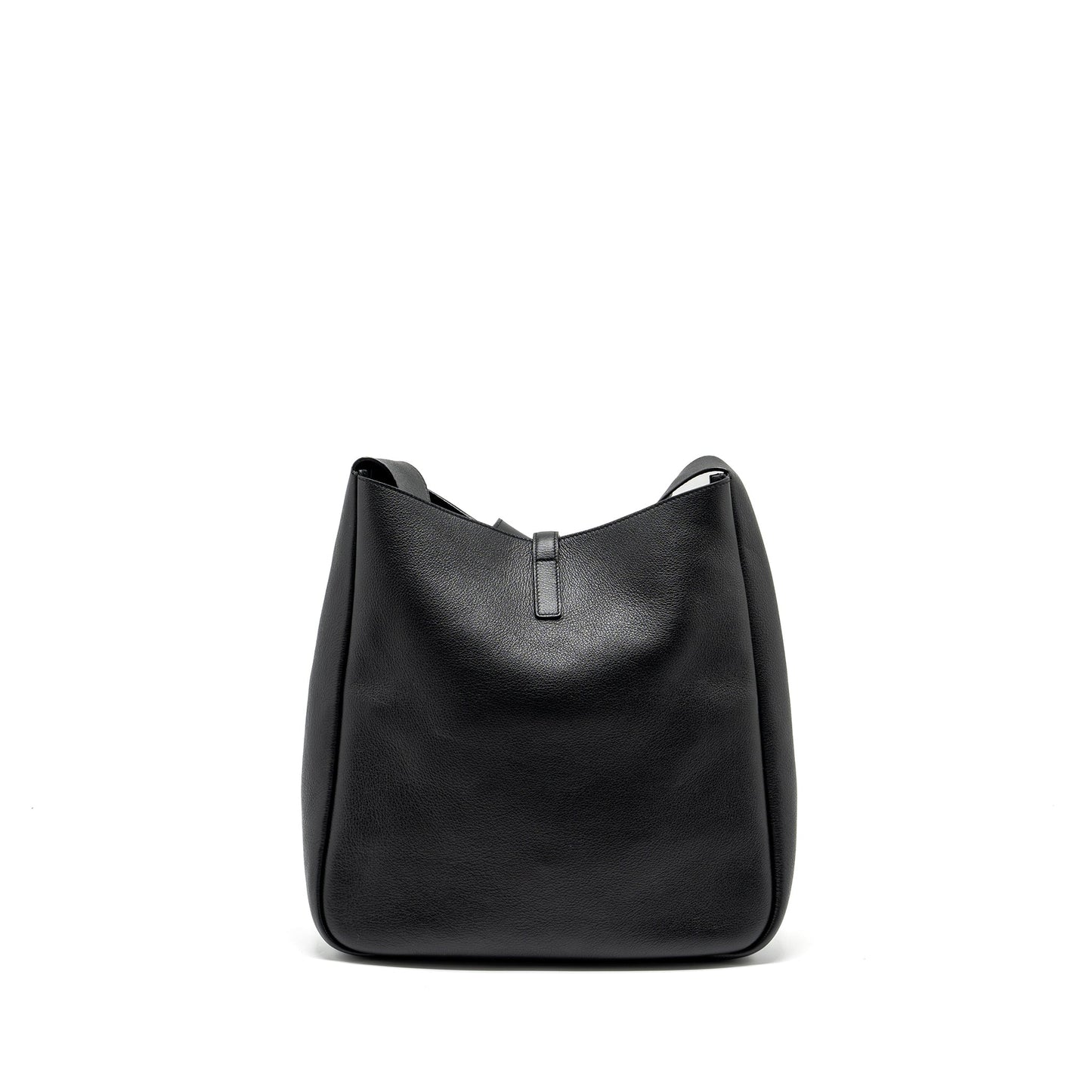 Saint Laurent/ Le 5 A 7 Supple Large Smooth Calfskin Black
