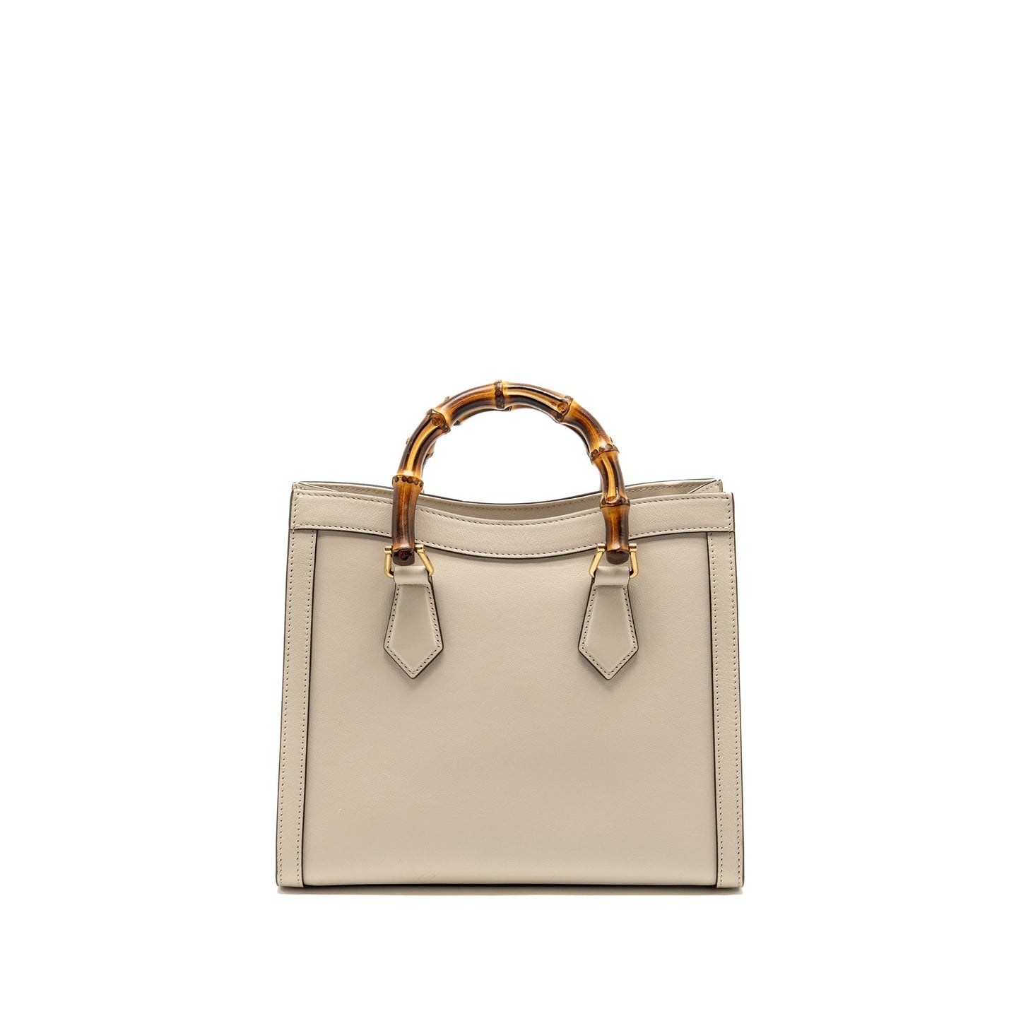Gucci Small Diana Tote Bag Calfskin White