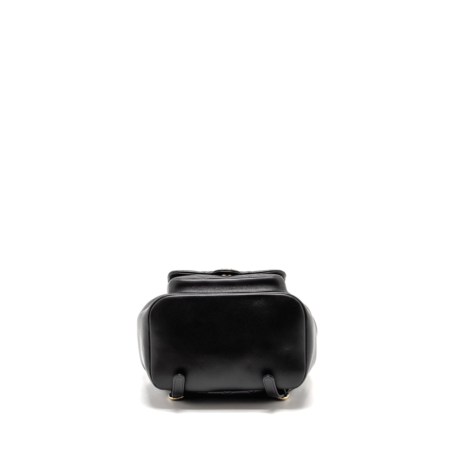 Chanel 23c Large Duma Backpack Calfskin Black L (microchip)