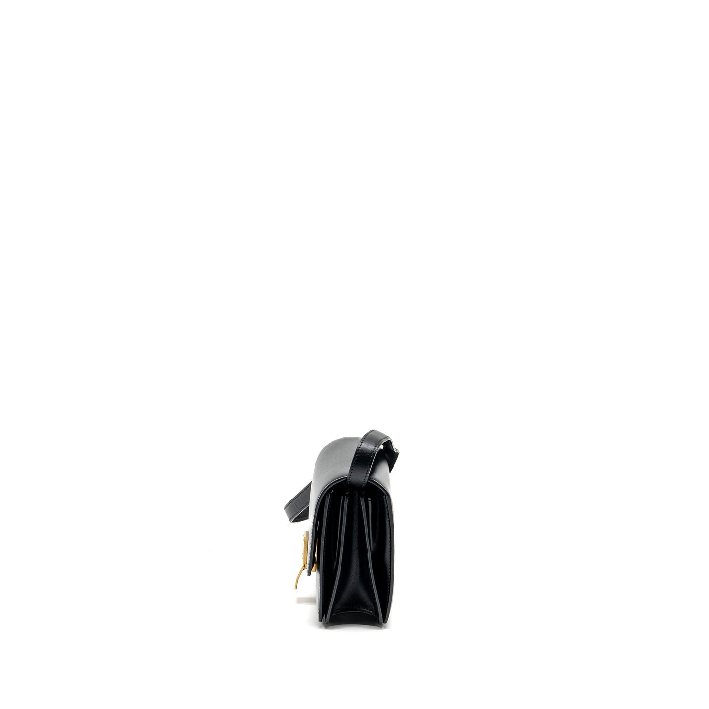 Celine Mini Classic Box Purse Calfskin Black