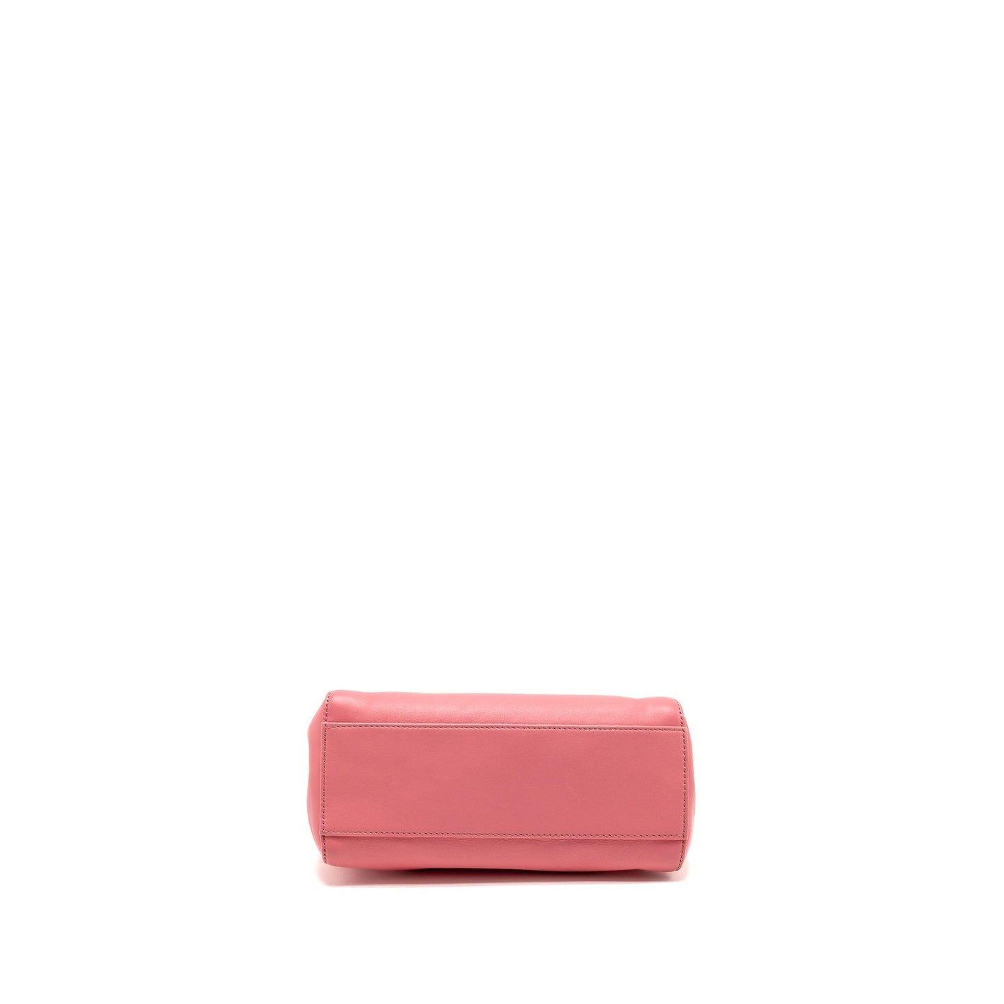 Fendi Colourblock Mini Peekaboo Nappa Leather Rosa Fluo/Oxigen Slate
