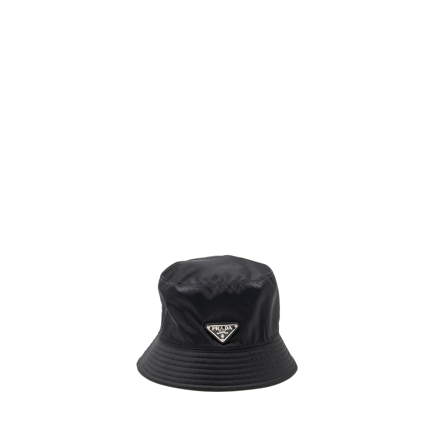 Prada size L re-nylon bucket hat black