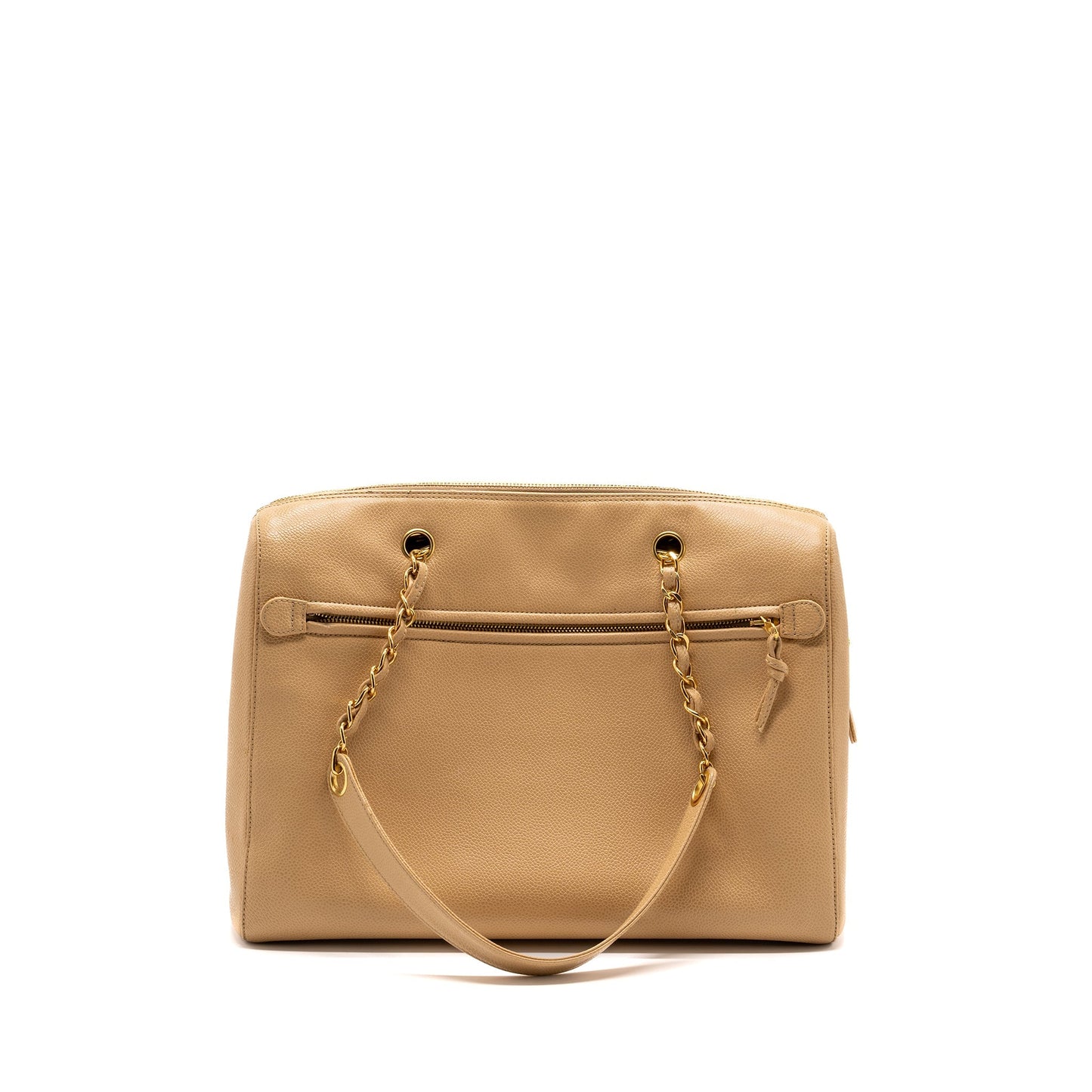 Chanel  Tote Bag Caviar Beige