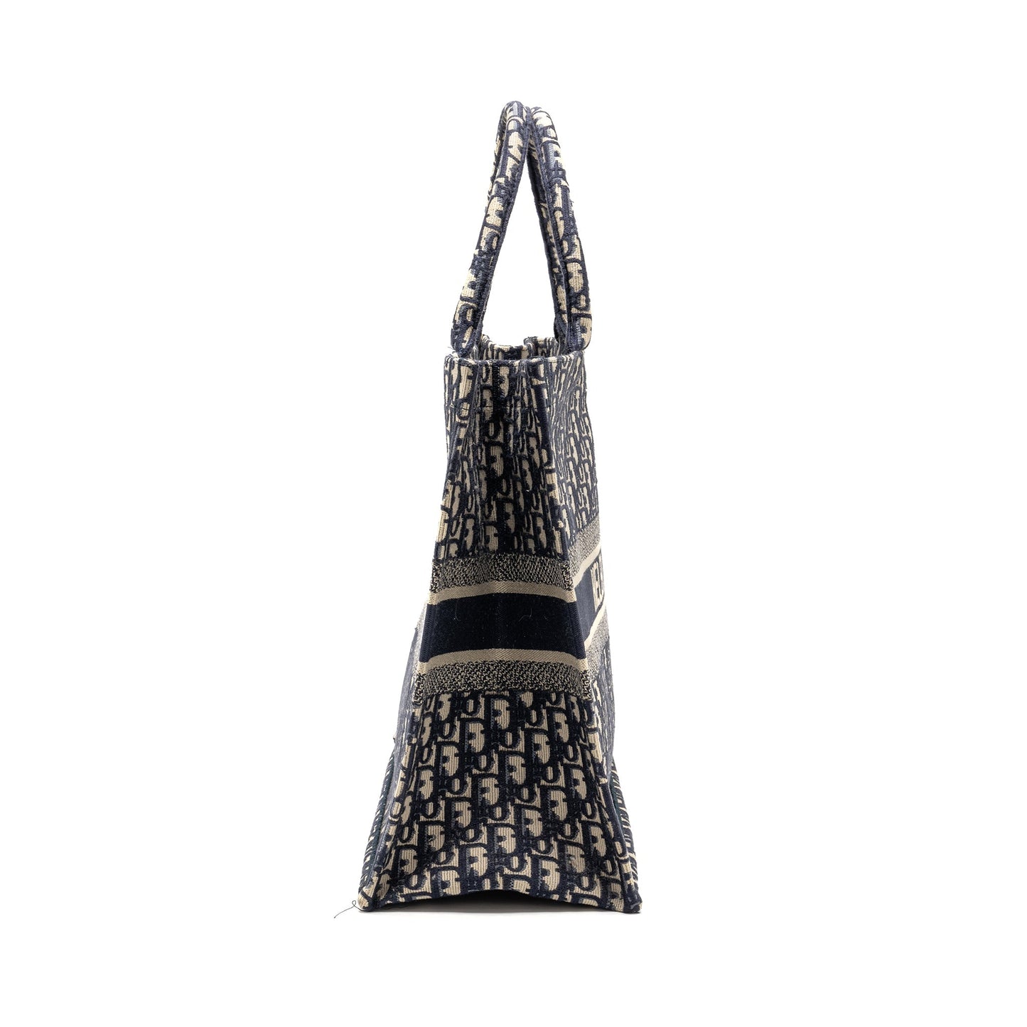 Dior Large Book tote dior oblique canvas blue