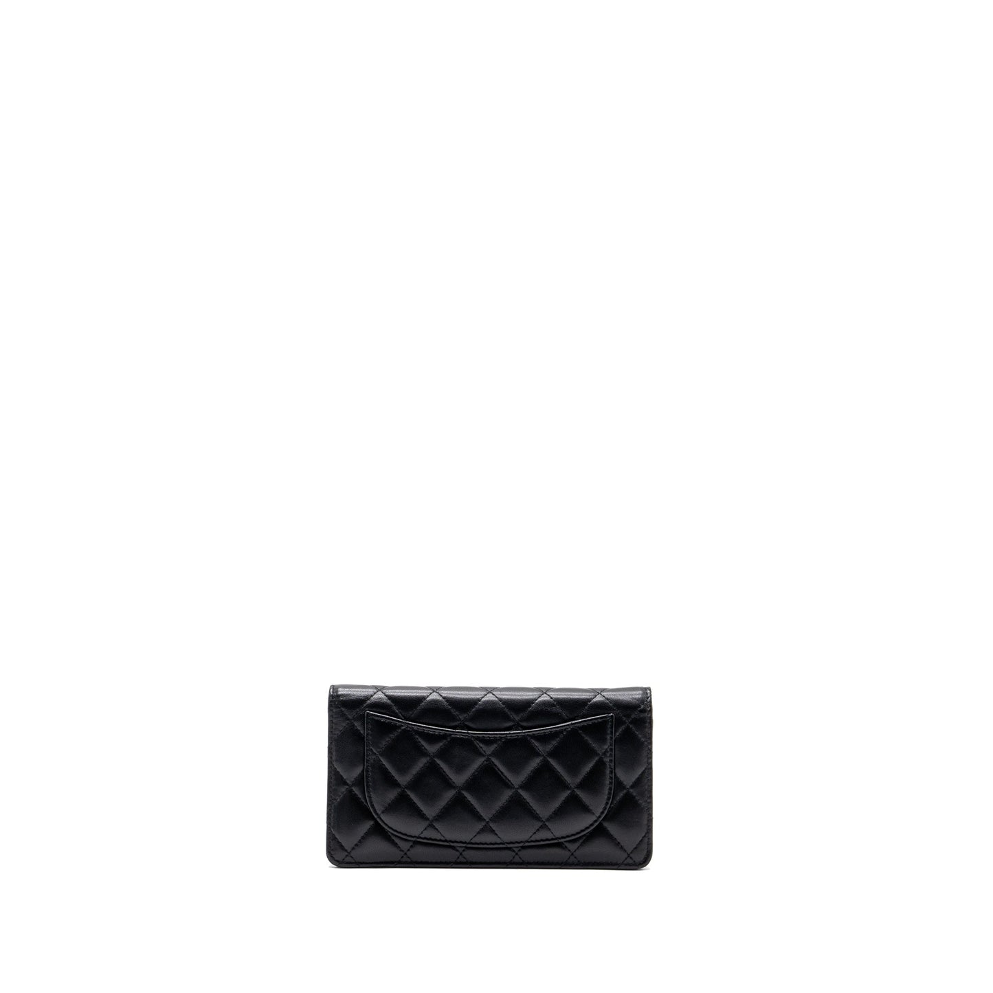 Chanel Long Wallet lambskin Black