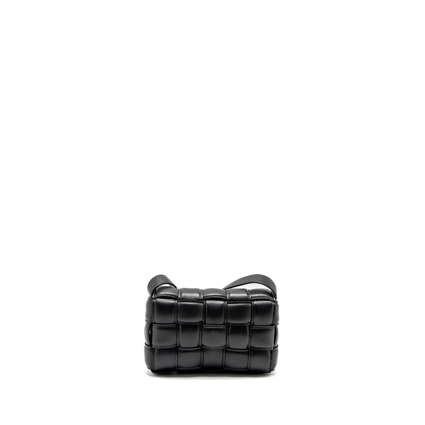 Bottega Veneta Small Padded Cassette Purse Lambskin Black