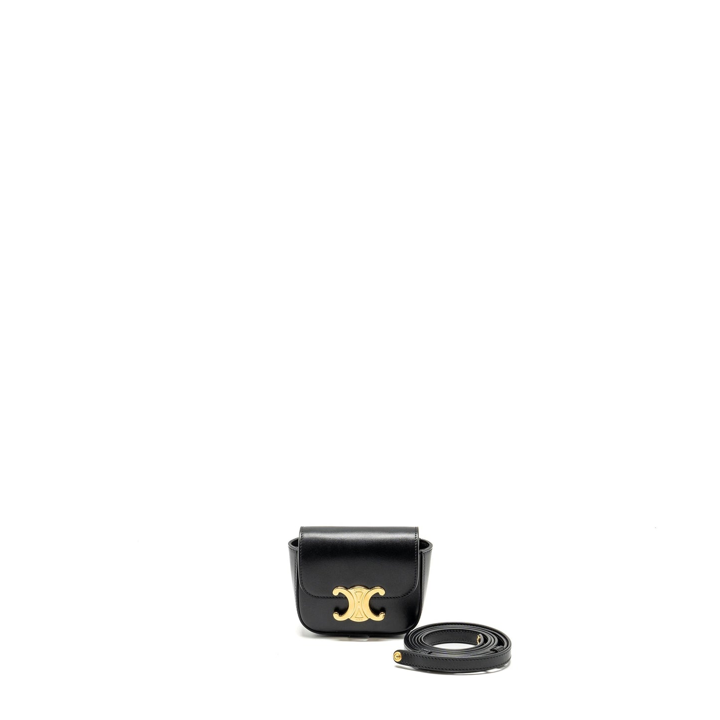 Celine Mini Claude calfskin black