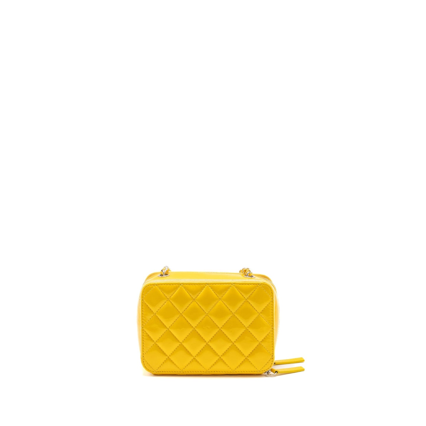 Chanel Pocket Box Camera Bag Patent Yellow