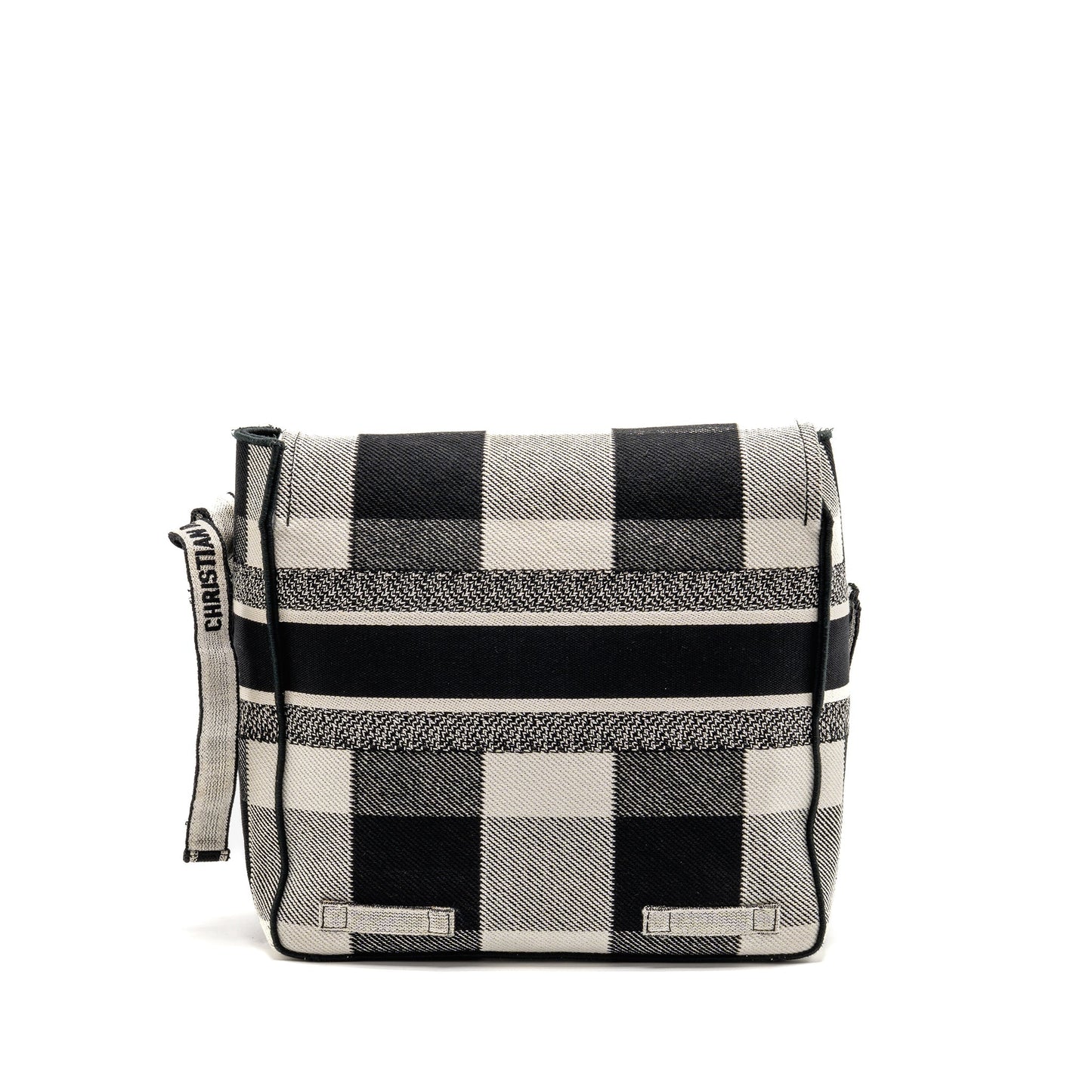 Dior Diorcamp Messenger Purse Canvas Black/White