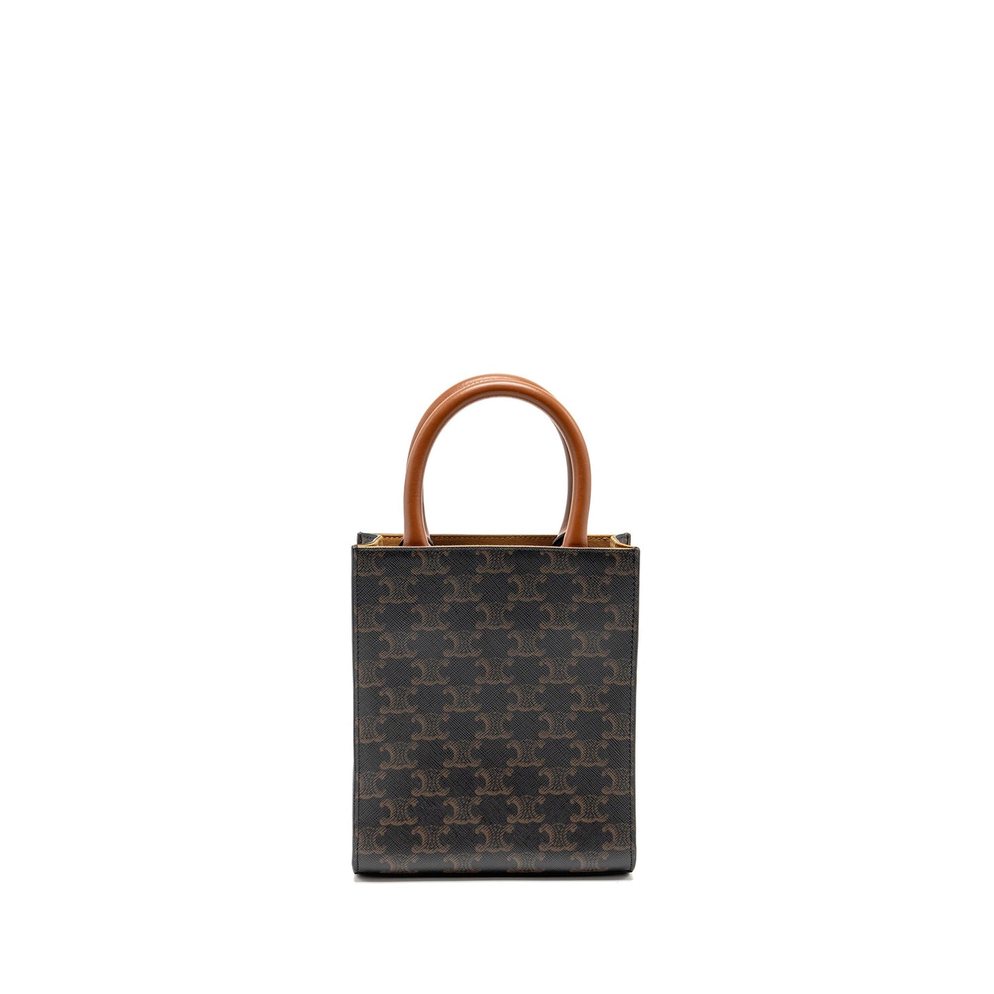 Celine Mini Vertical Cabas Triomphe Canvas