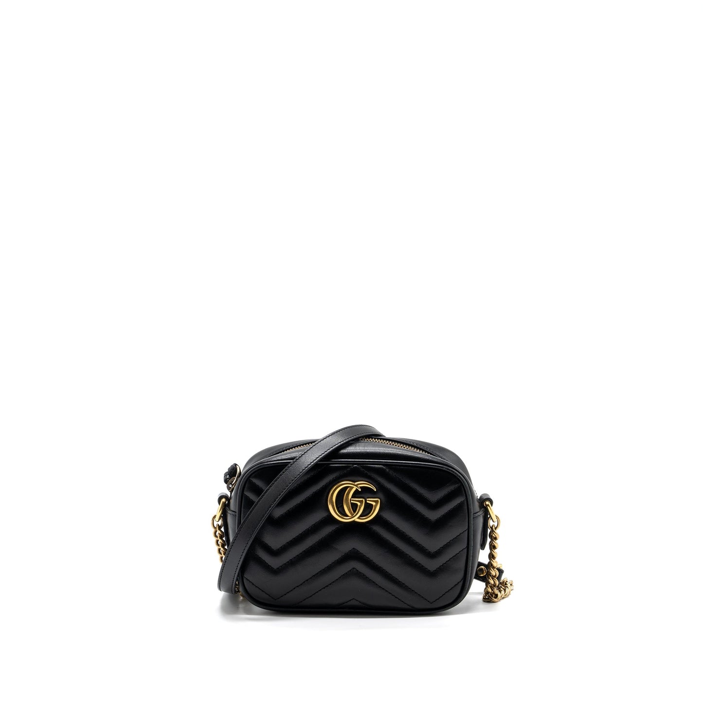 Gucci GG Marmont Camera Bag leather Black