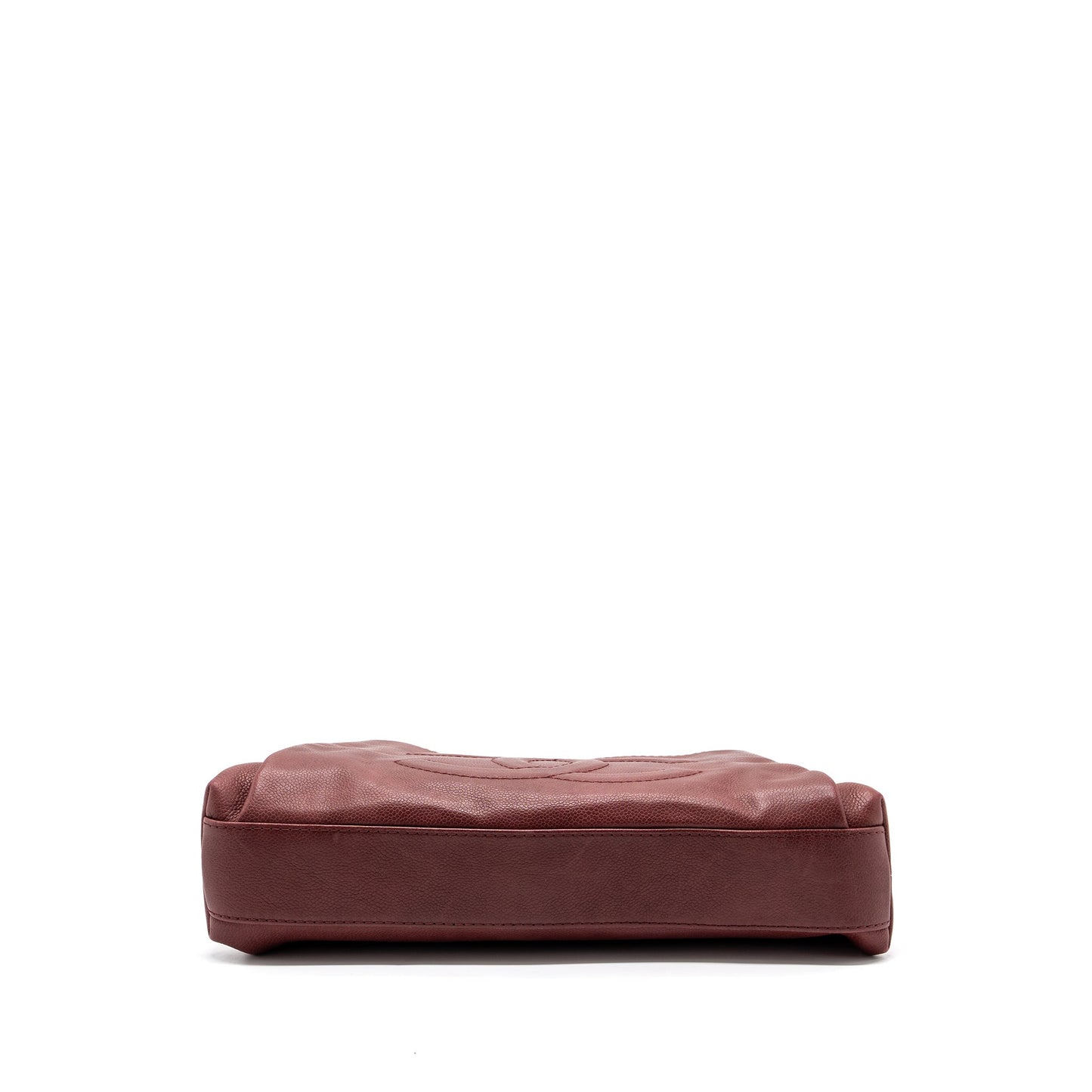 Chanel Tote Bag Grain Calfskin Red