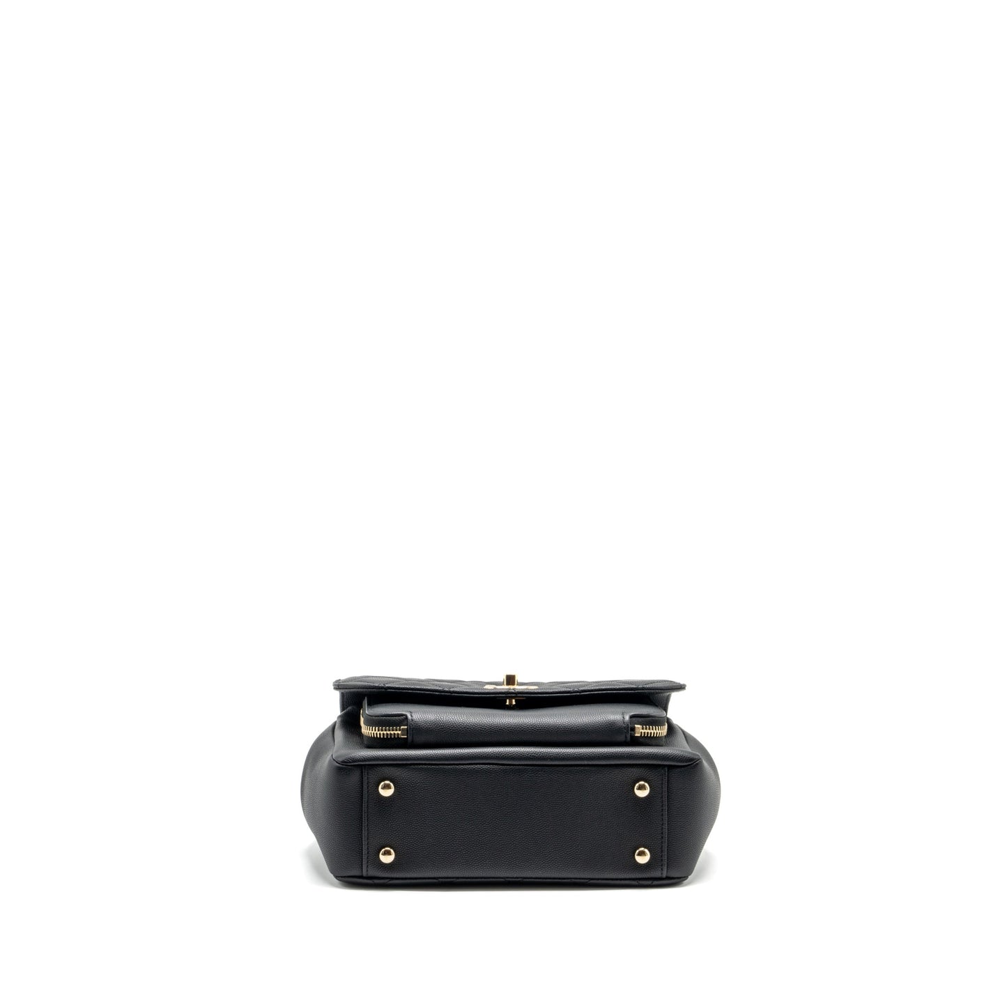 Chanel Medium Business Affinity Caviar black L