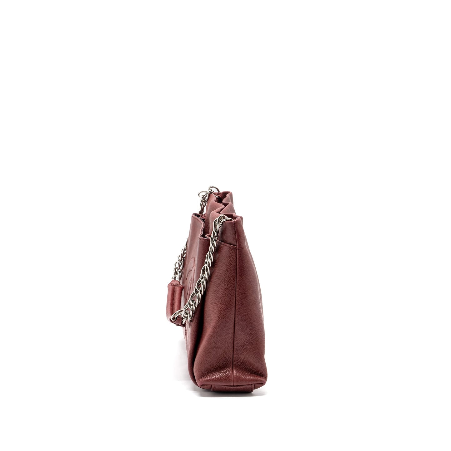 Chanel Tote Bag Grain Calfskin Red