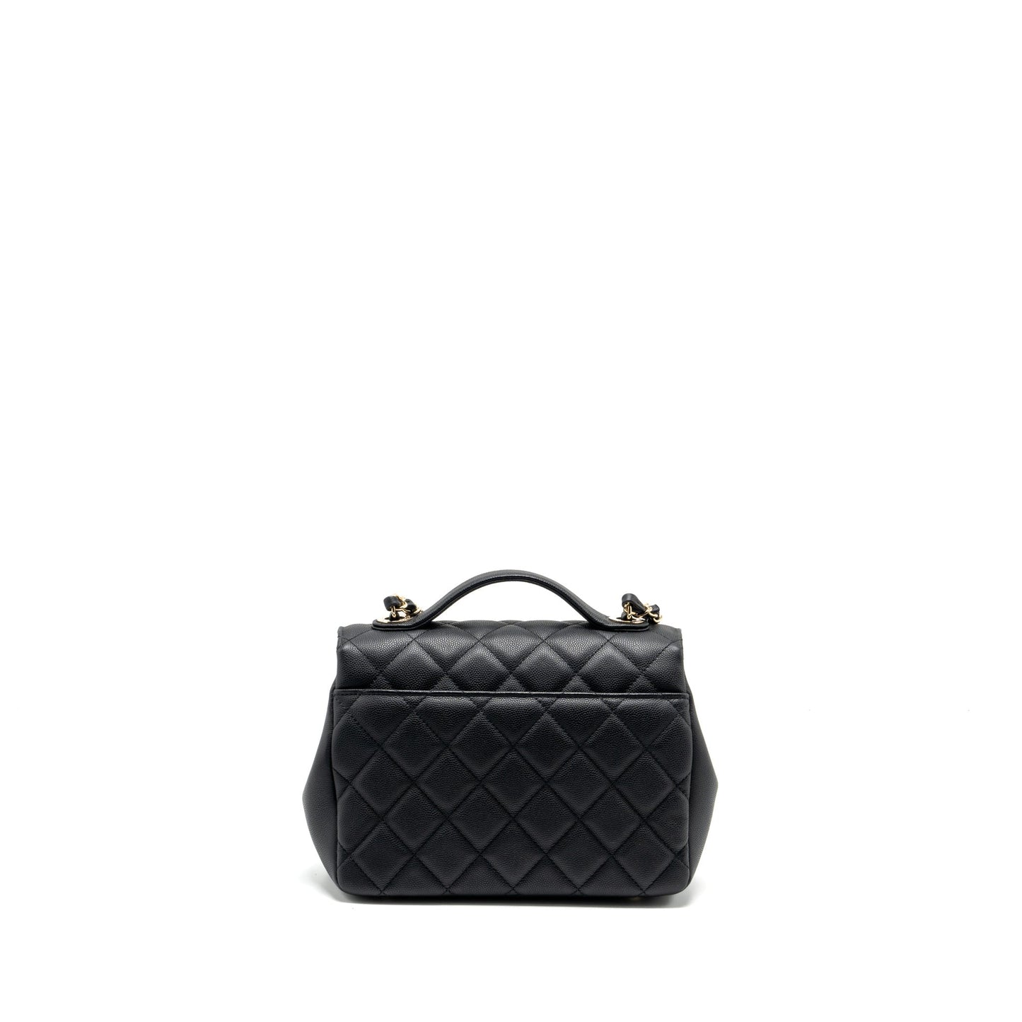 Chanel Medium Business Affinity Caviar black L