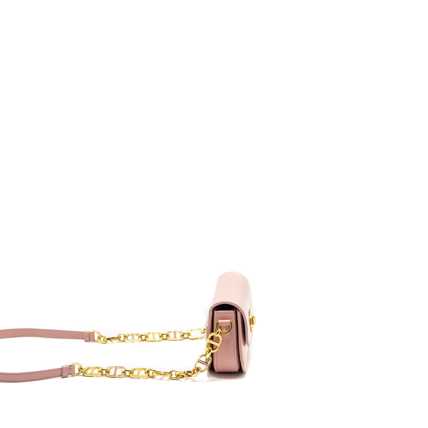 Dior 30 Montaigne Avenue Purse Box Calfskin Pink