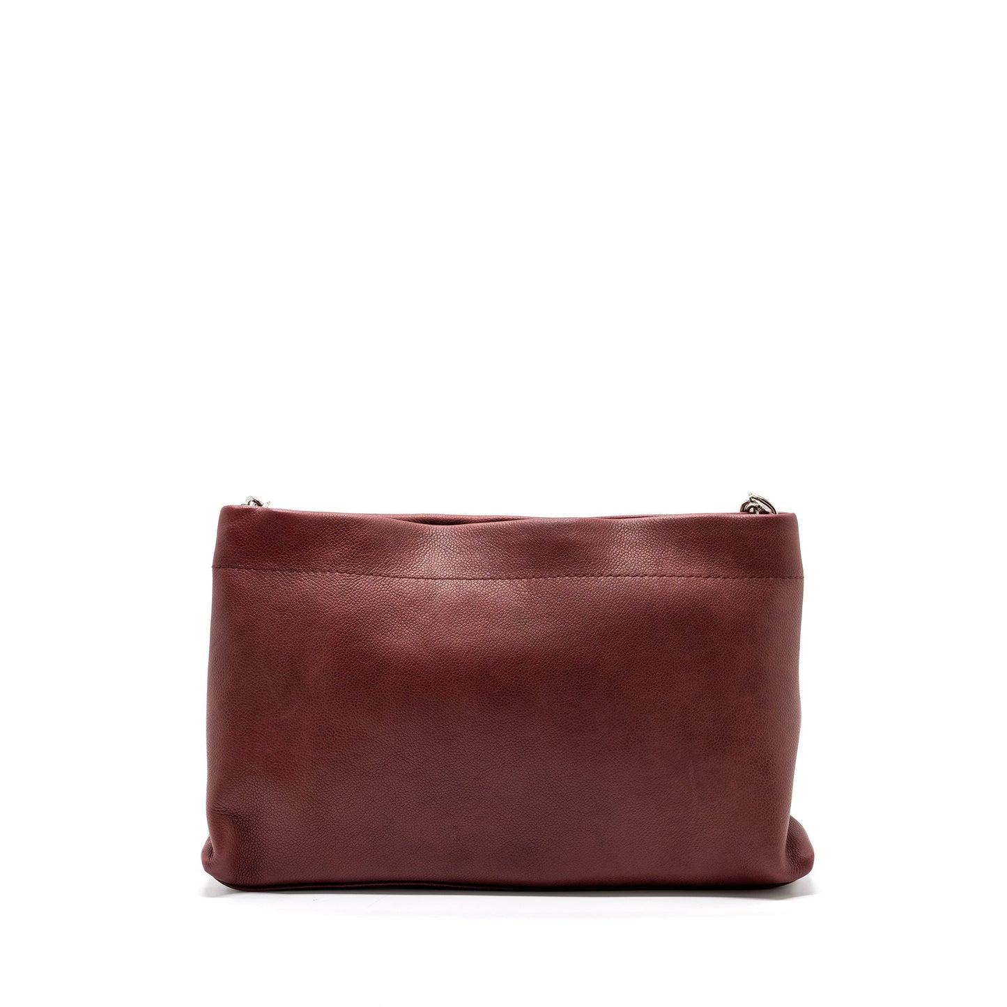 Chanel Tote Bag Grain Calfskin Red