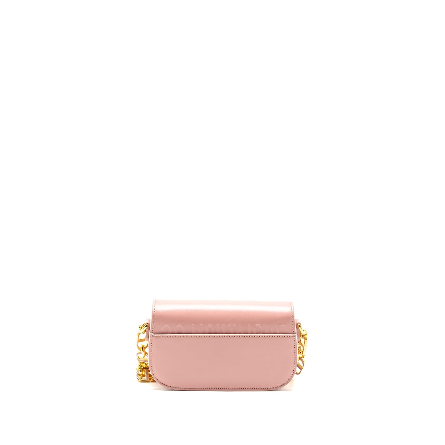 Dior 30 Montaigne Avenue Purse Box Calfskin Pink