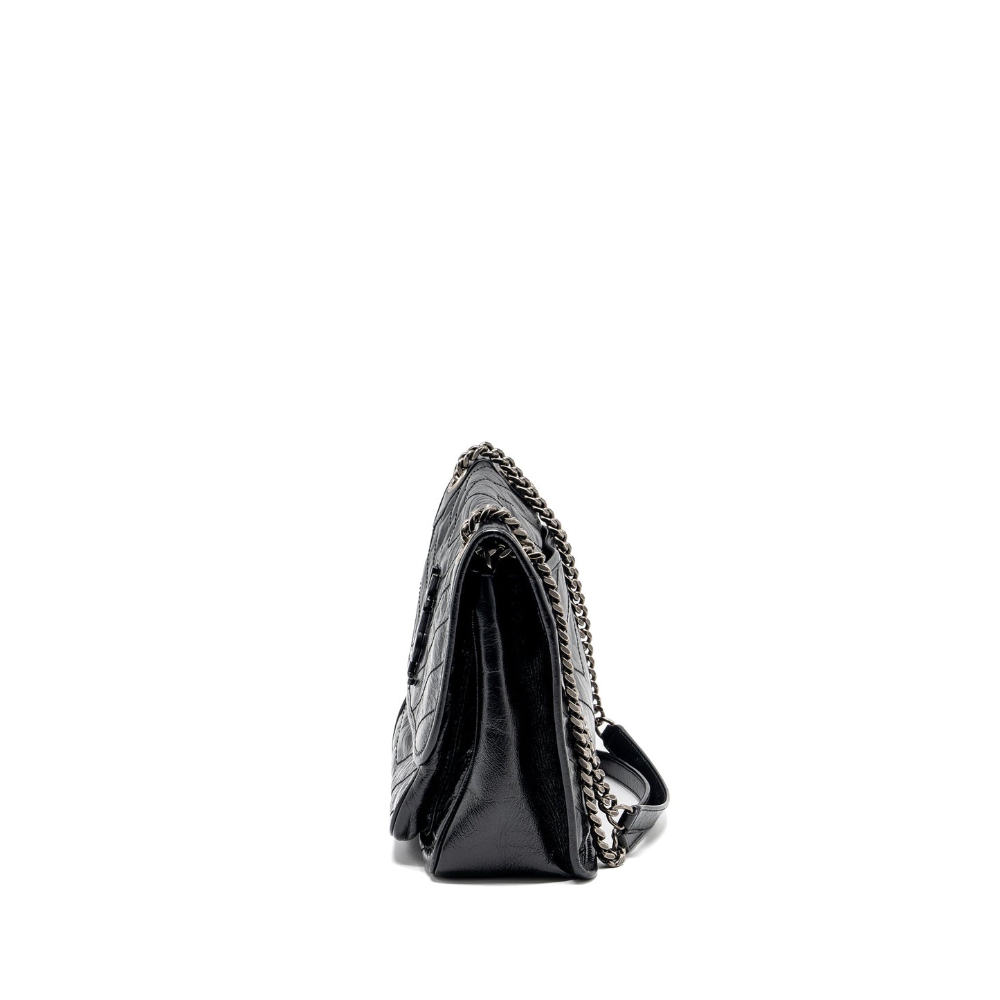 Saint Laurent/ Medium Niki Calfskin Black