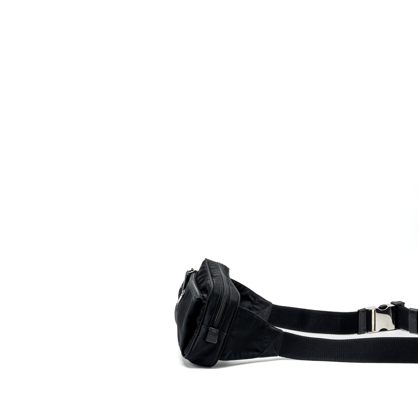 Prada Re-Nylon Belt Purse Nylon Black