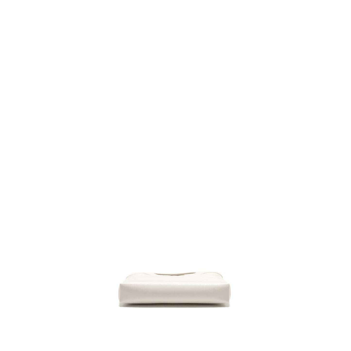 Chanel Mini 31 Clutch with Chain Shiny Calfskin White L (Microchip)