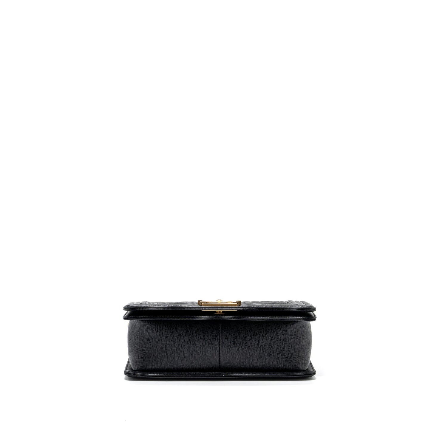 Chanel Medium Classic Boy Bag Caviar Black