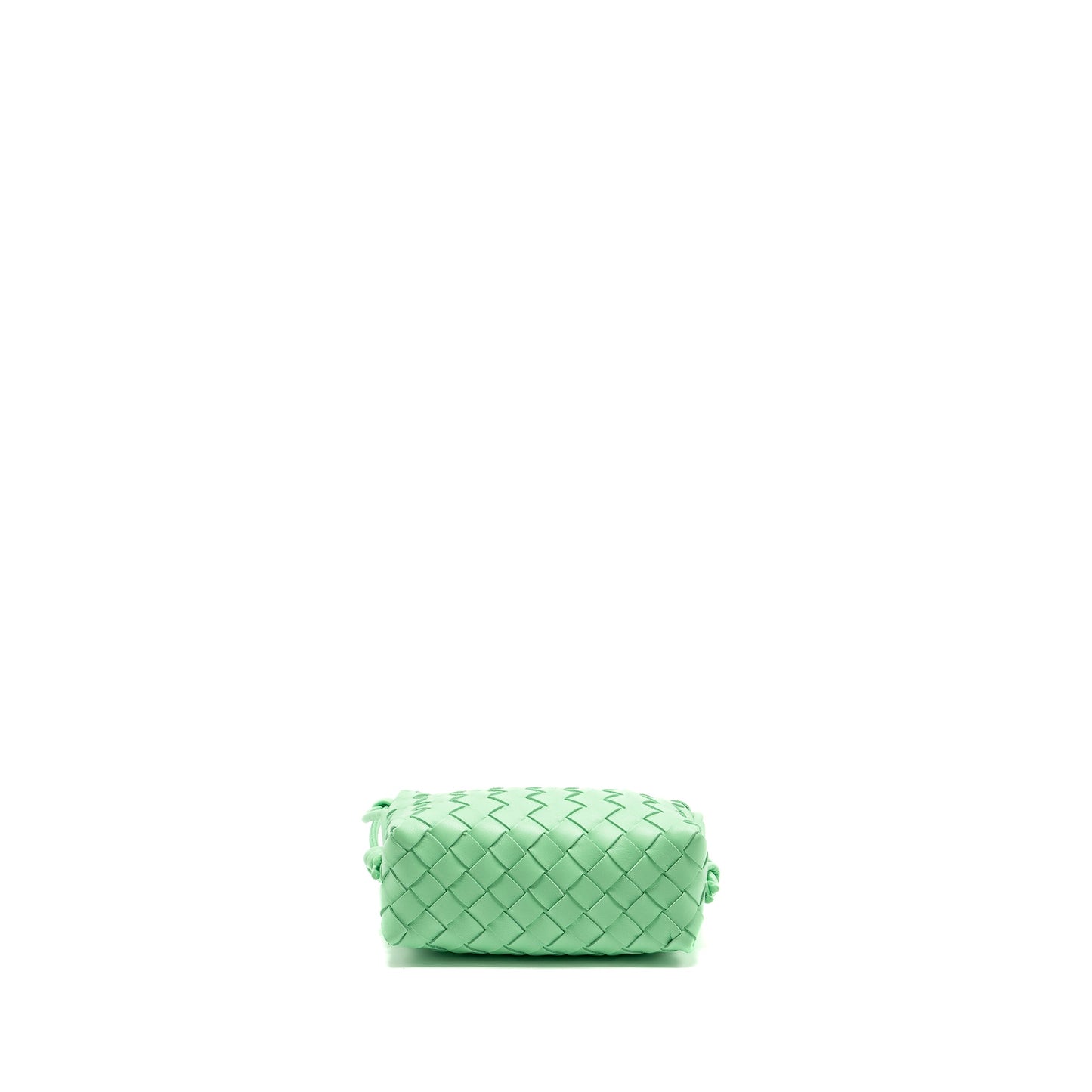 Bottega Veneta mini loop camera Purse lambskin Light green