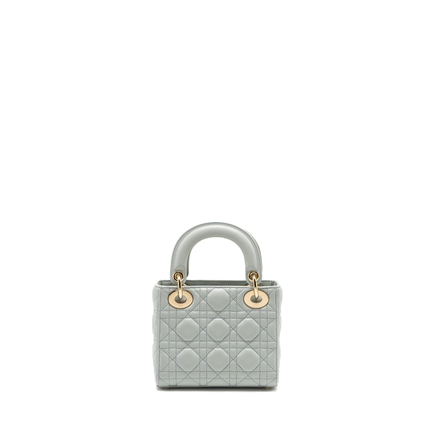 Dior Mini Lady Dior Lambskin Light Blue