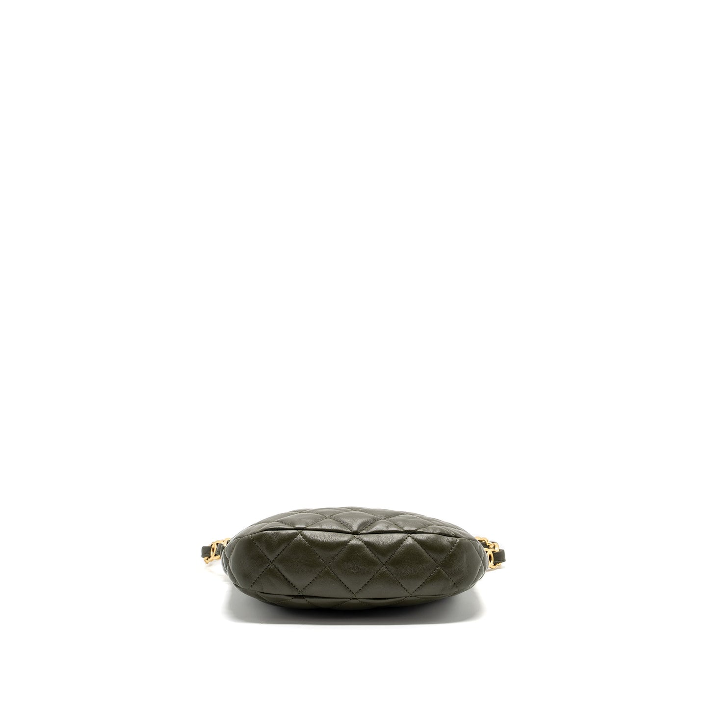 Chanel 22k Hobo Bag Lambskin Green  (microchip)
