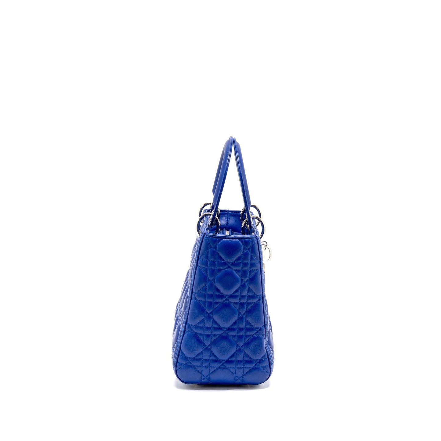 Dior Medium Lady Dior Lambskin Blue