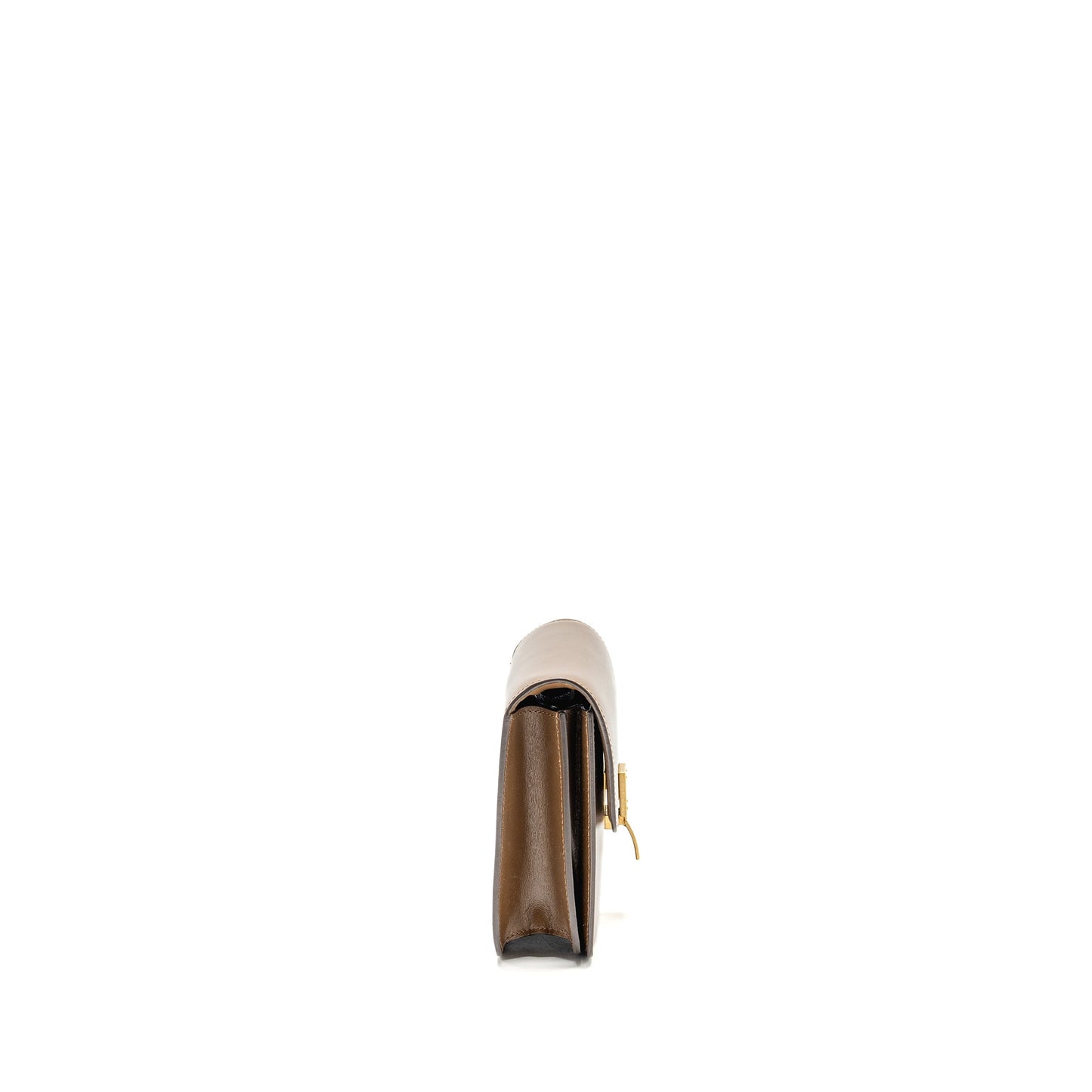 Celine Teen Classic Box Purse Calfskin Camel