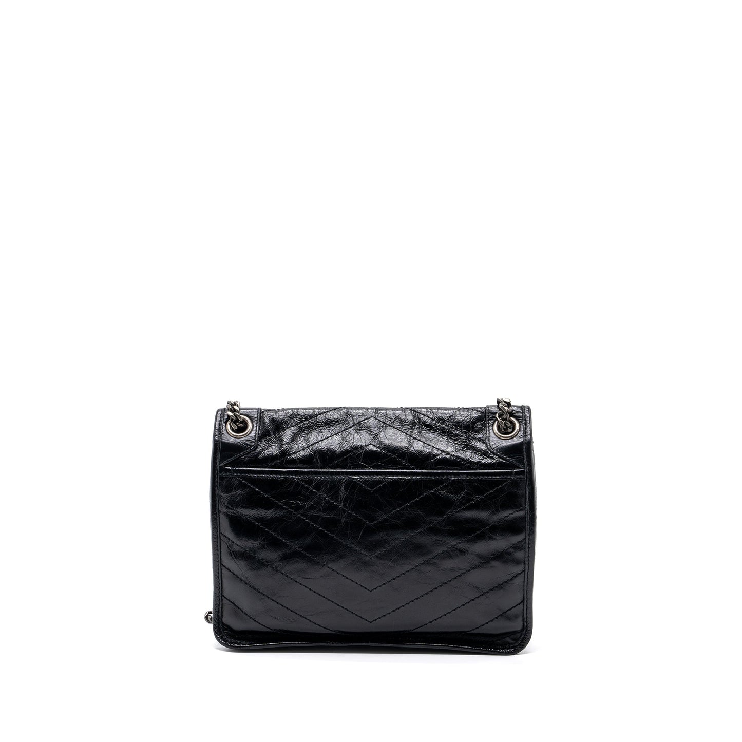 Saint laurent Medium Niki calfskin leather black