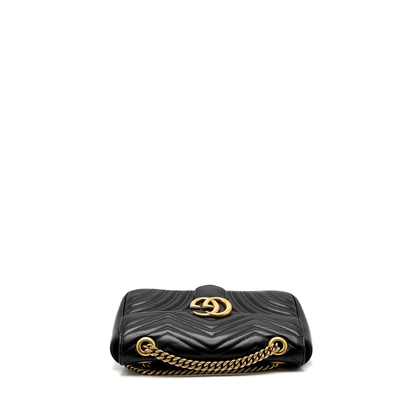 Gucci Small GG Marmont Bag Calfskin Black