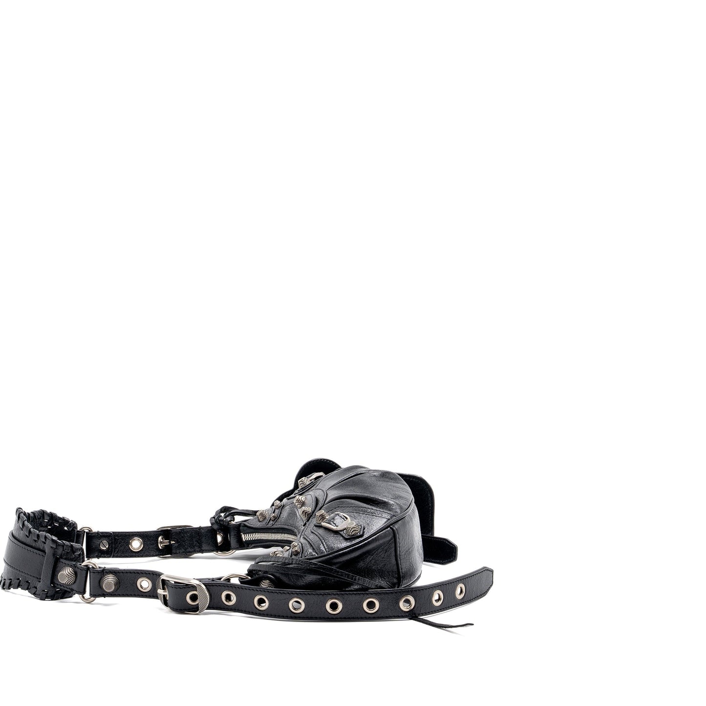 Balenciaga Le Carbo Mini Purse lambskin black