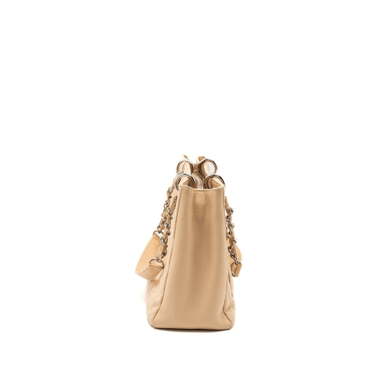 Chanel Grand Shopping Tote Caviar Beige