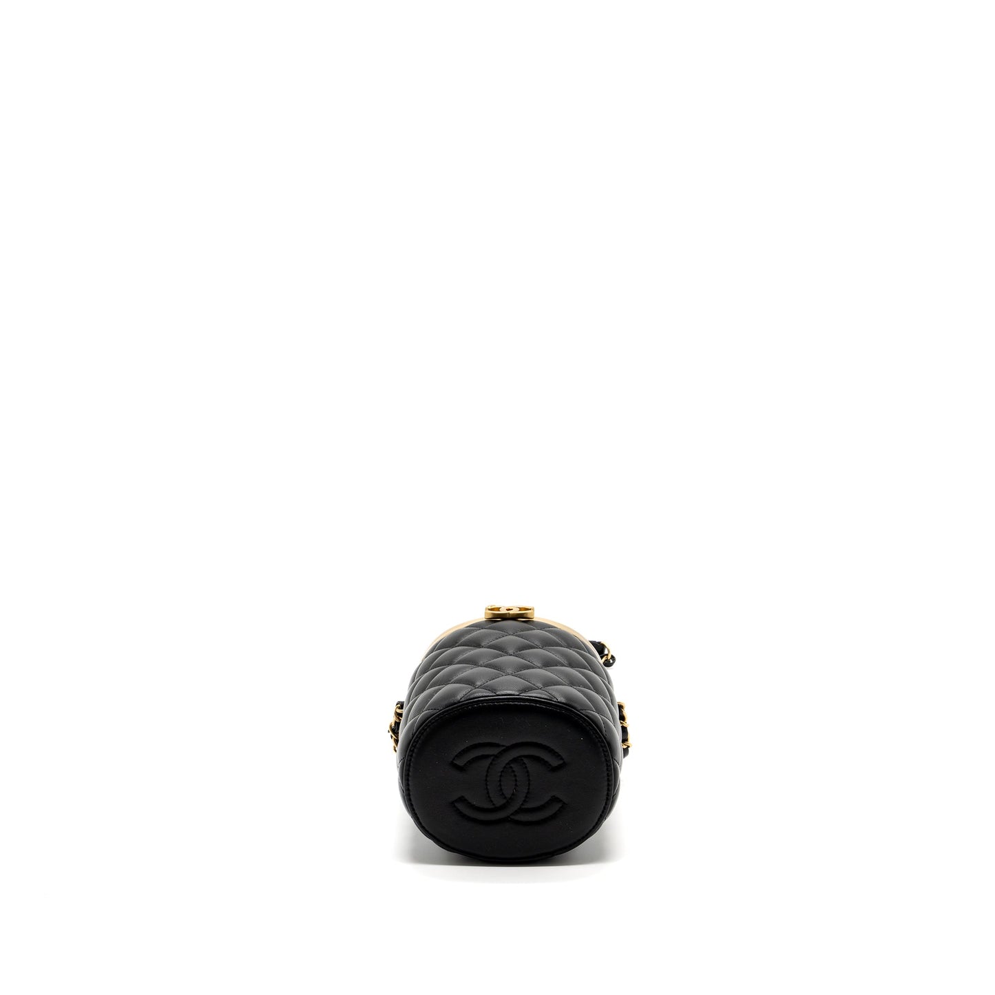 Chanel 21A Vanity With Chain Lambskin Black  (Microchip)