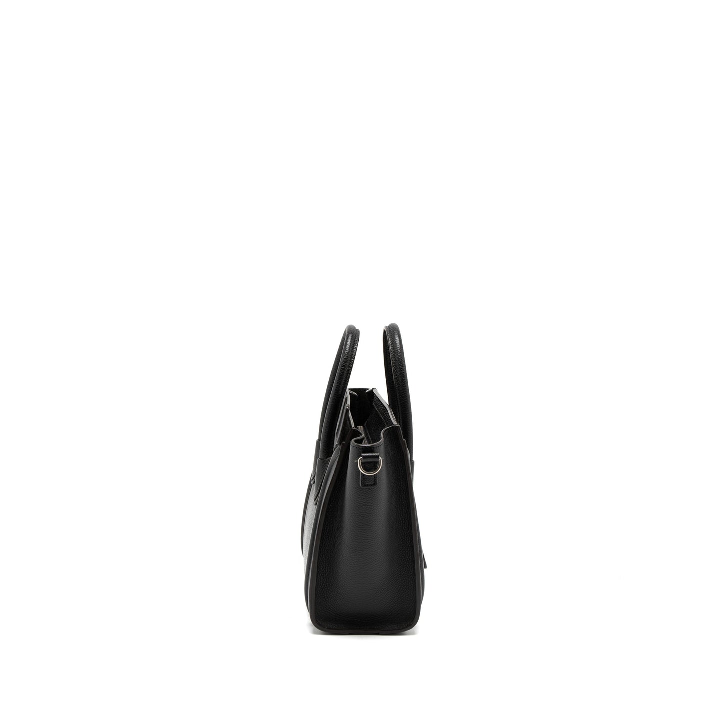 Celine Nano Luggage Purse Calfskin Black