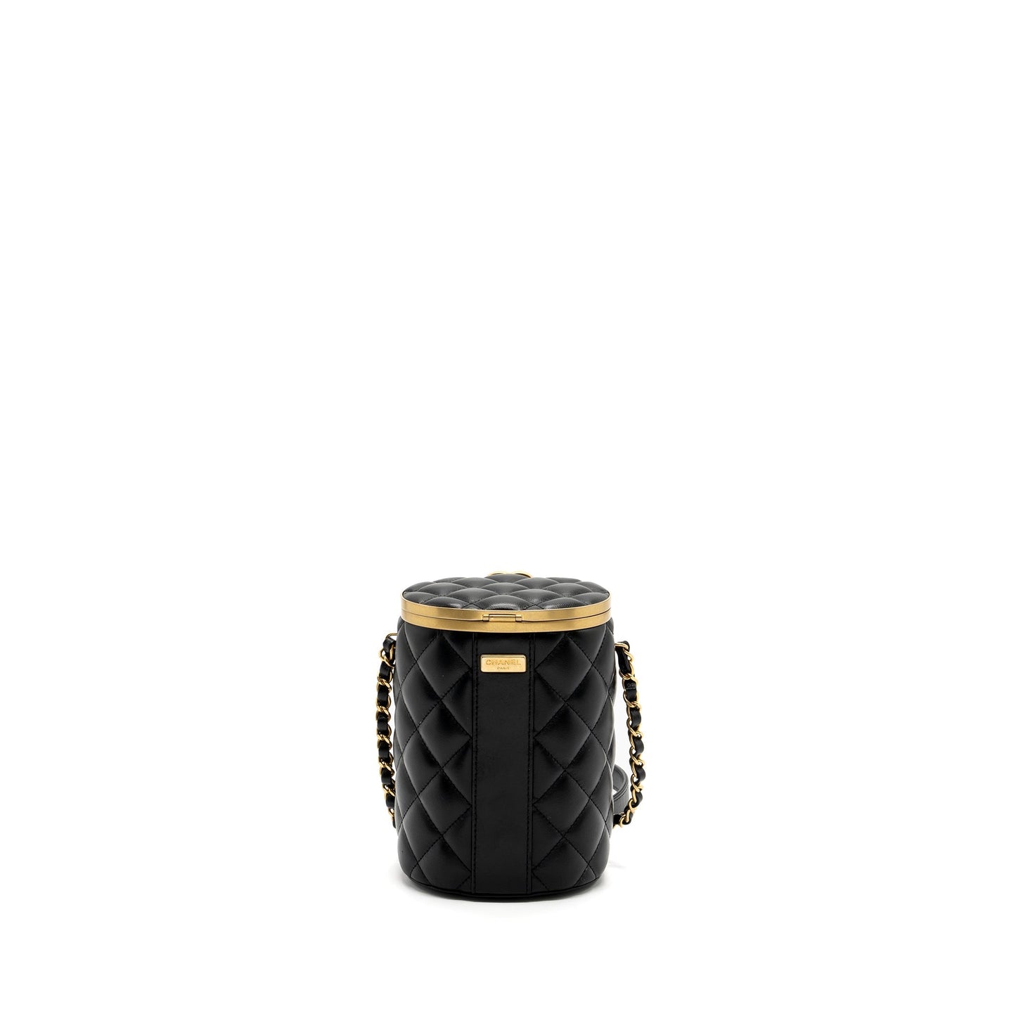 Chanel 21A Vanity With Chain Lambskin Black  (Microchip)