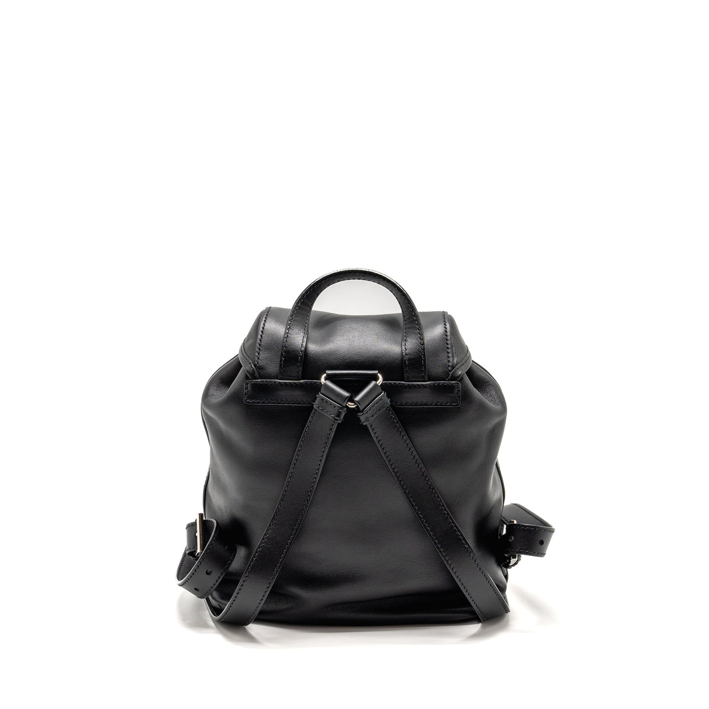 Prada Zainetto Backpack Leather Black