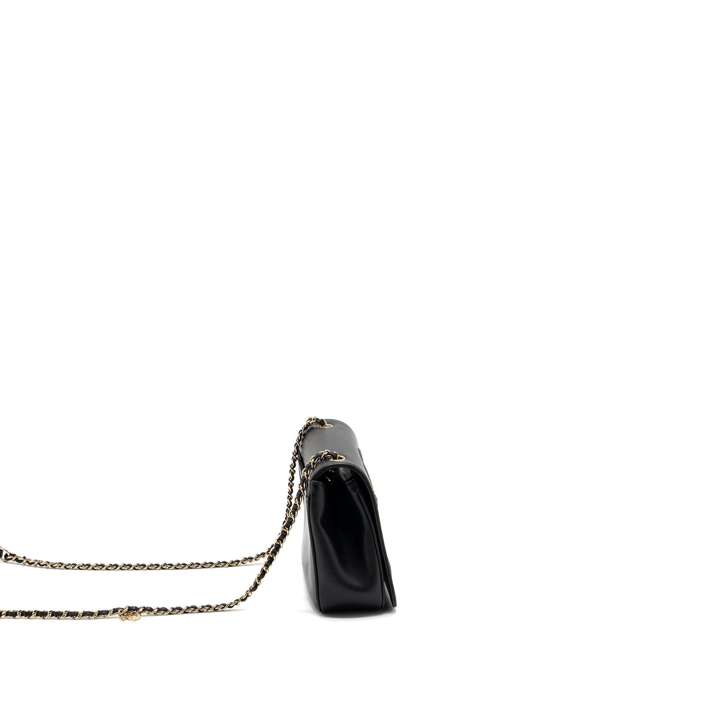 Chanel Small Flap Bag Lambskin Black L