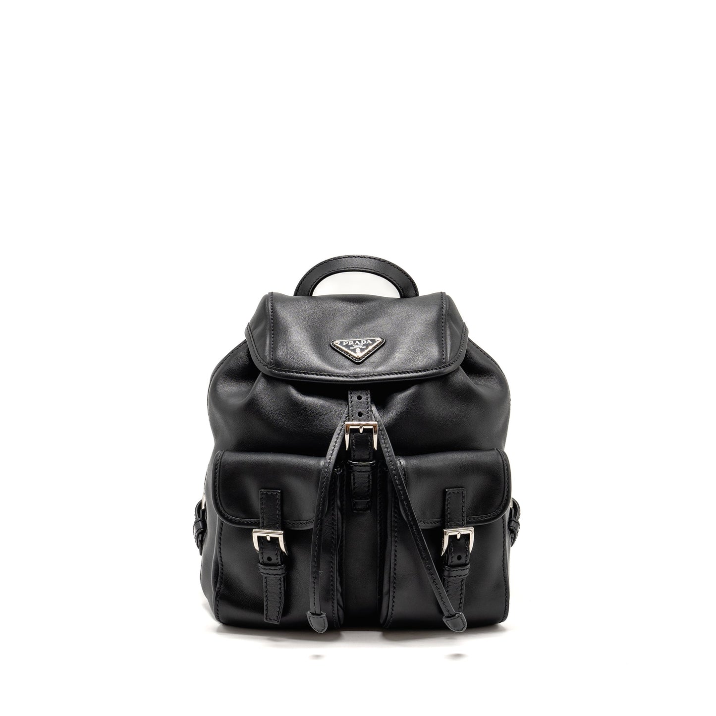 Prada Zainetto Backpack Leather Black