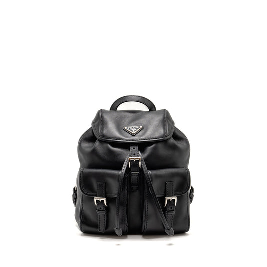 Prada Zainetto Backpack Leather Black