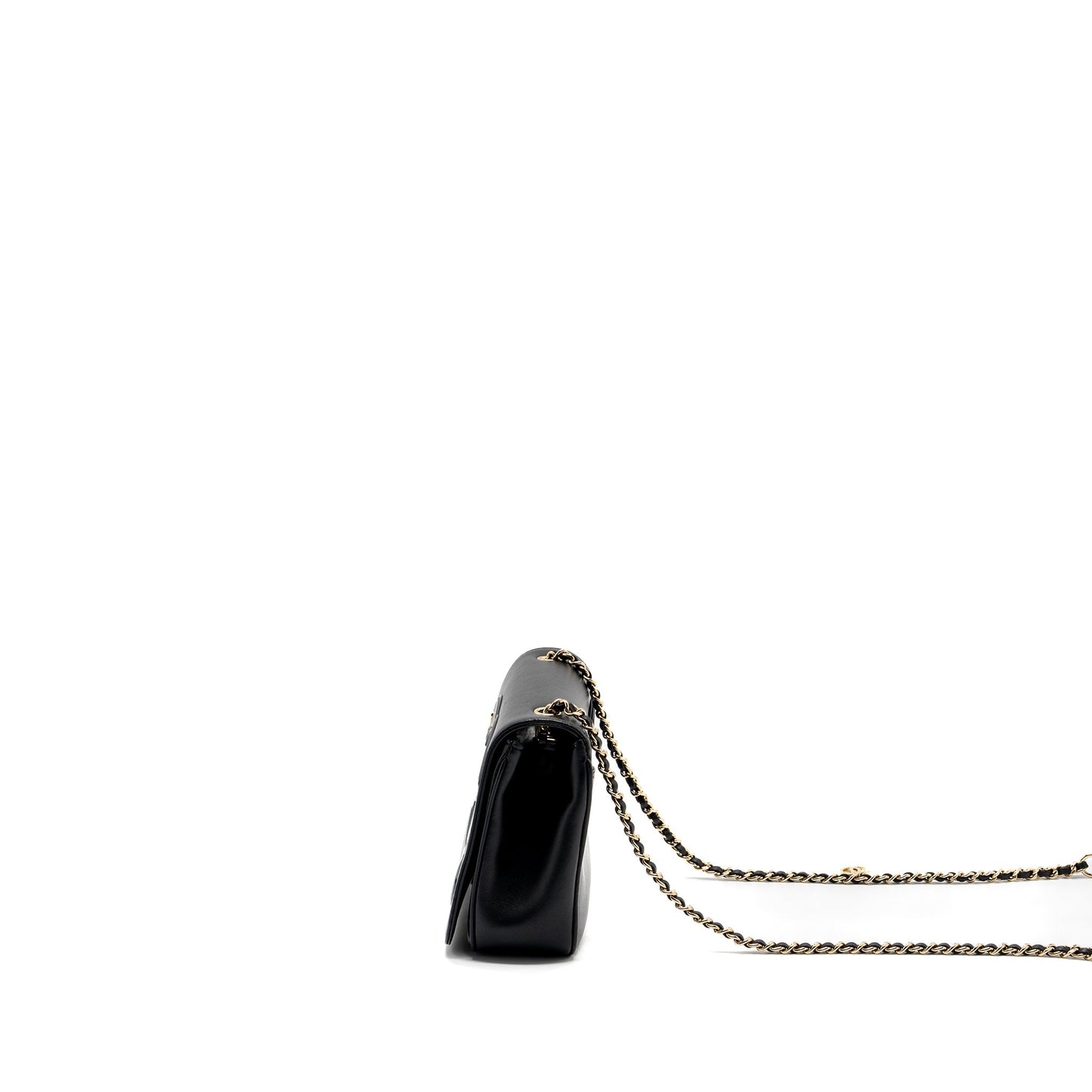 Chanel Small Flap Bag Lambskin Black L