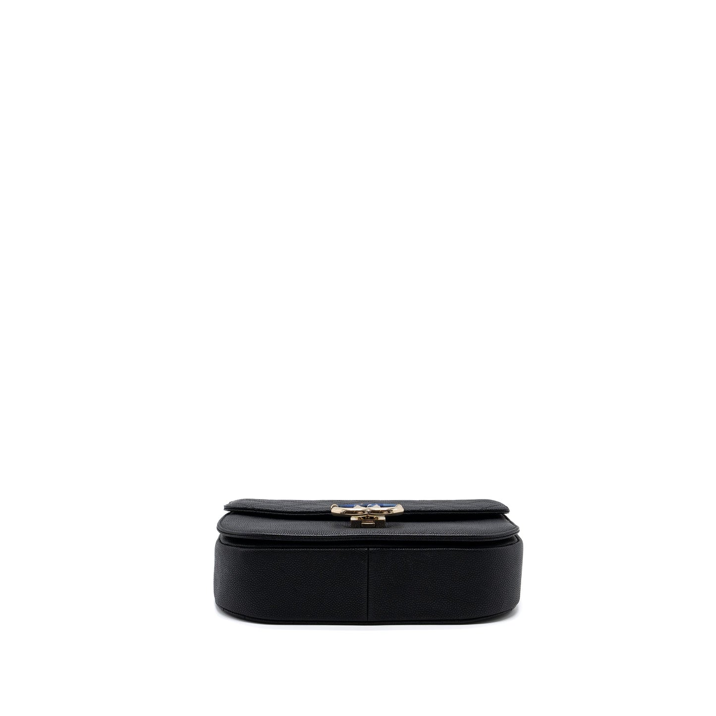 Chanel Flap Bag with handle Caviar Black/Multicolour L
