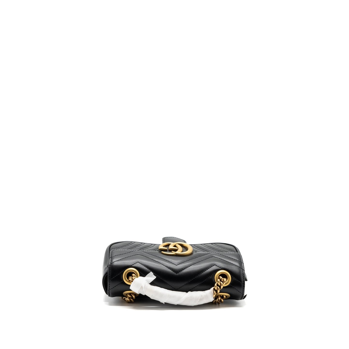 Gucci mini marmont calfskin black