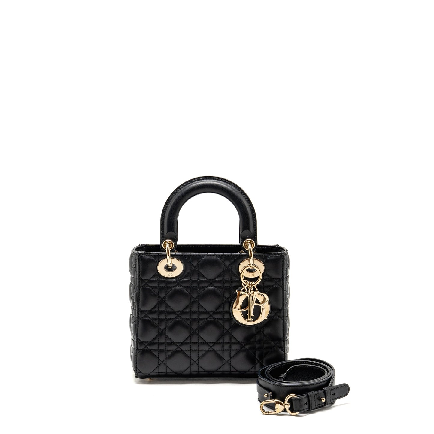 My Small Lady Dior Lambskin Black