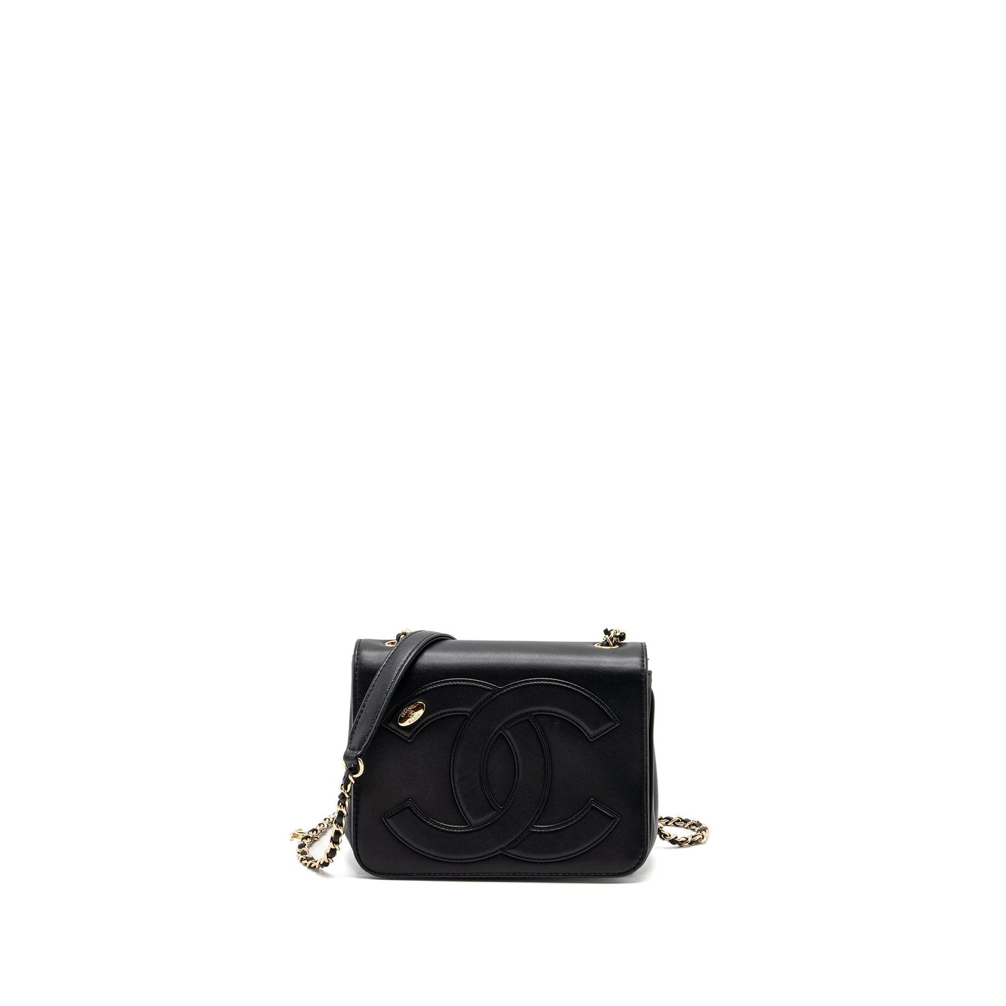 Chanel Small Flap Bag Lambskin Black L