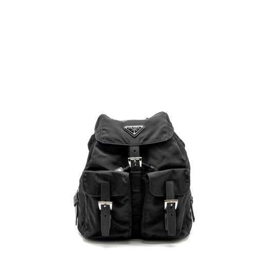 PRADA Small Re-Nylon Backpack Black