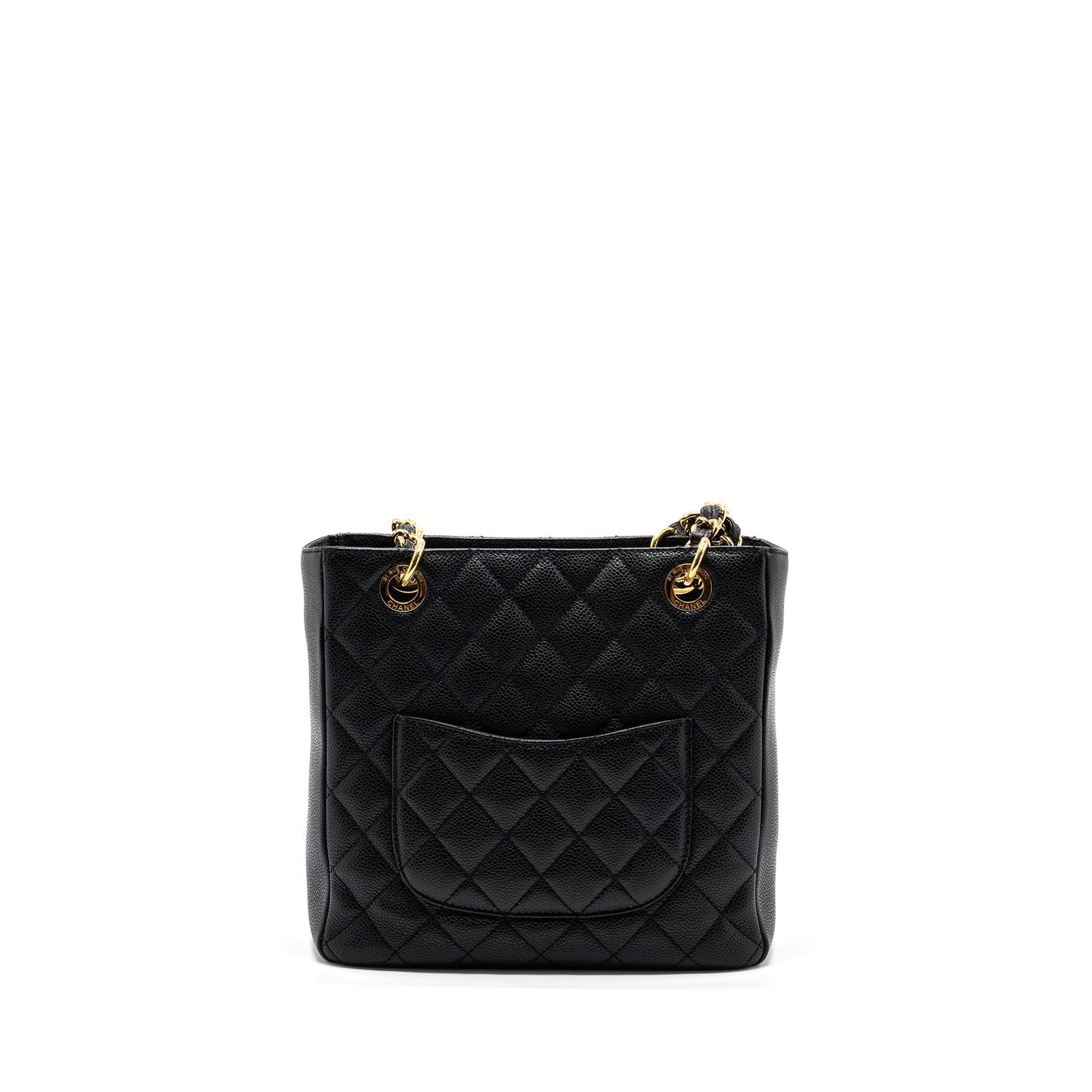 Chanel Grand Shopping Tote bag PM Caviar Black